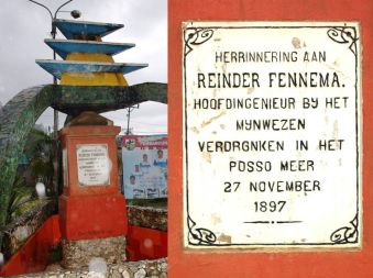 De huidige (derde) versie van het monument